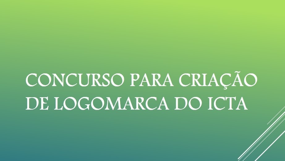 ICTA abre concurso para escolha de sua nova logomarca institucional